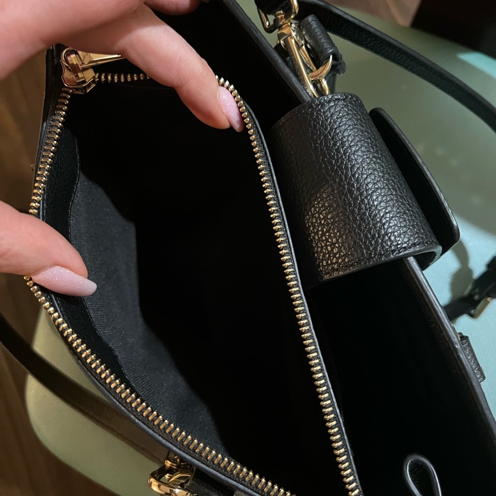 Furla Studded Leather Satchel - Picture 9 of 9